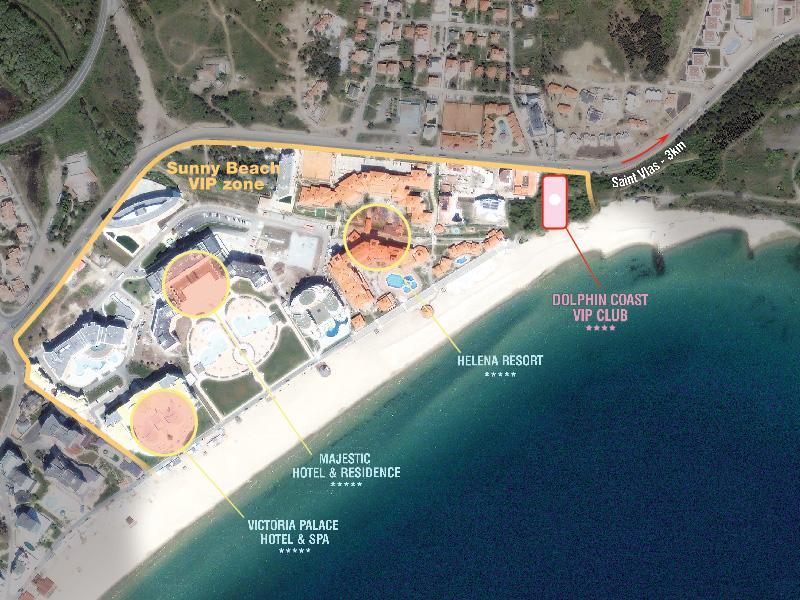 Vip Club Dolphin Coast Aparthotel ซันนีบีช ภายนอก รูปภาพ